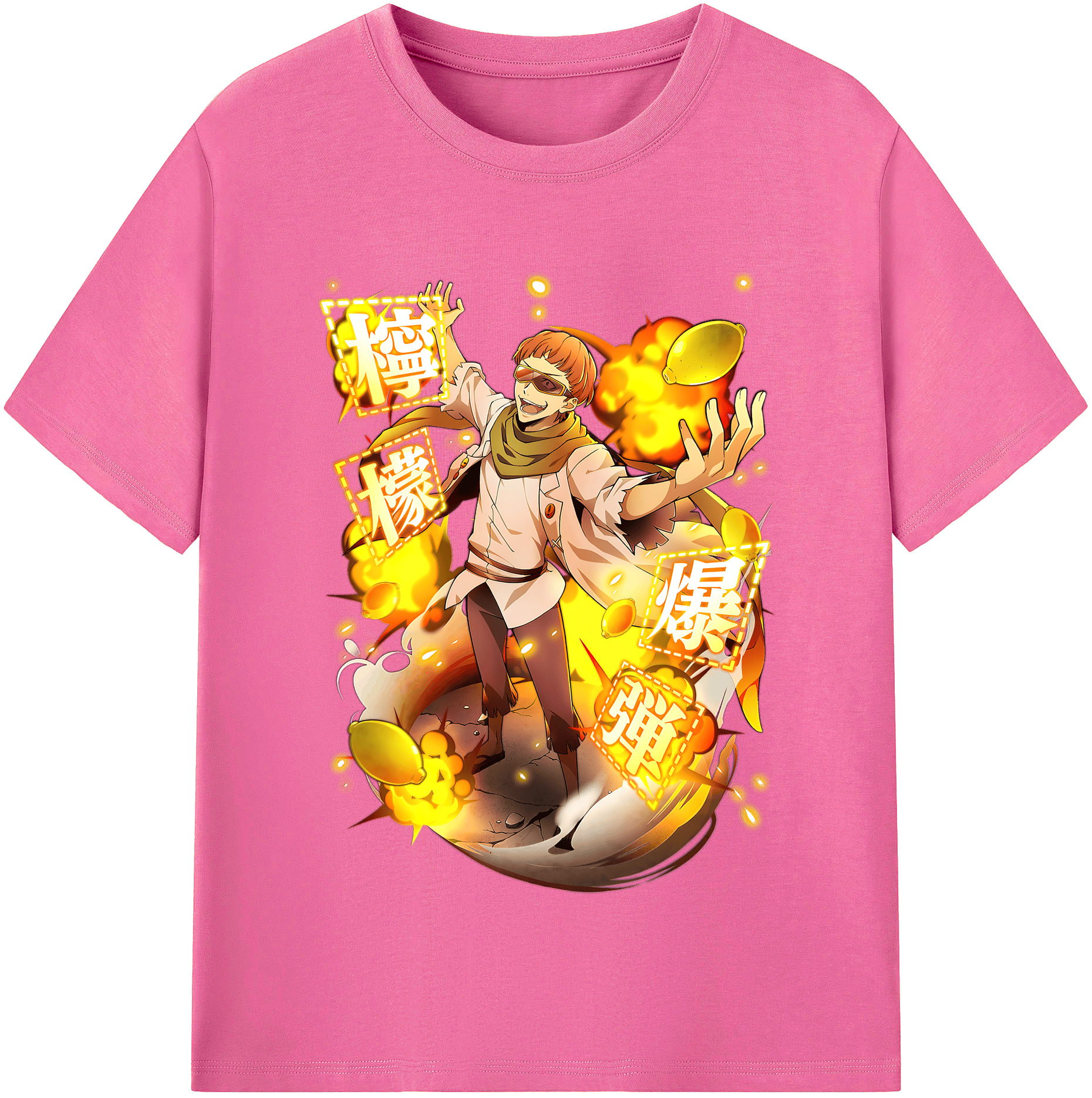 （画像用） 文豪ストレイドッグス Bungo Stray Dogs レディースカジュアルプリントTシャツ（綿100％）